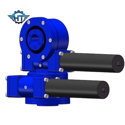 Low Speed Electric Slewing Drive 6000Nm Tilting Torque 21 Inches