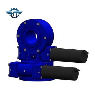 OEM Hardened Gear Slewing Drive Gearbox Electric Motor CPV CSP PV Systems
