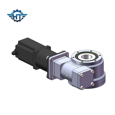 IP66 Enclosed Solar Tracker Slew Drive With Electric Gear Motor For PV Mounting System