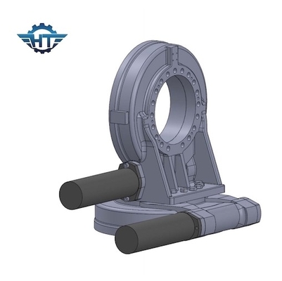 High Torque 17 Inch Worm Gear Slew Drive Dual Axis For Photovoltaic Station