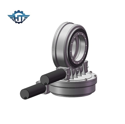Gear Ratio 37/1 Easy Maintenance Electric Slew Drive For Dual Axis Solar Trackers