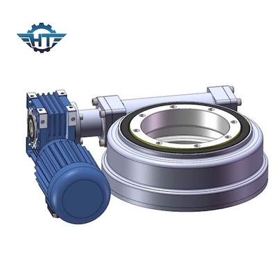Enclosed IP66 CE Certified Electric Slew Drive With Compact Design And Self Locking Feature