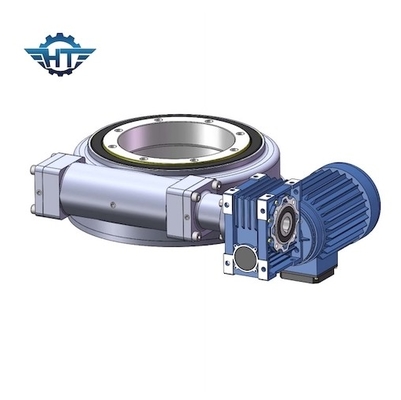 SE7 IP66 Horizontal Mounted Slew Drive Gearbox With Electric Motor For Solar Trackin System