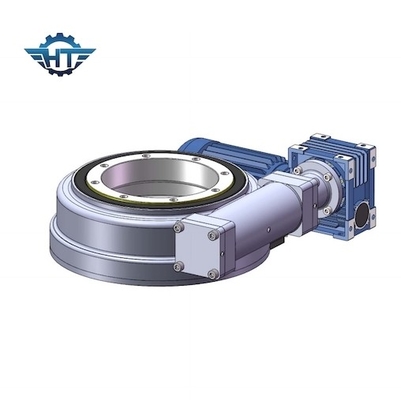 Enclosed IP66 CE Certified Electric Slew Drive With Compact Design And Self Locking Feature