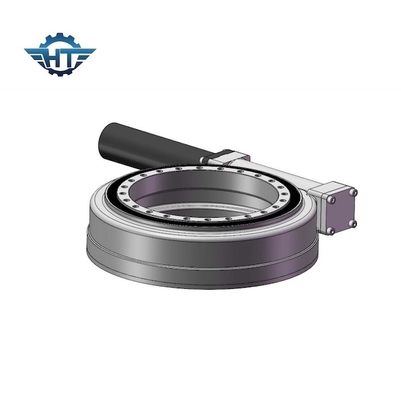 Compact Structure Enclosed Solar Tracker Slew Drive For Sun Tracking System