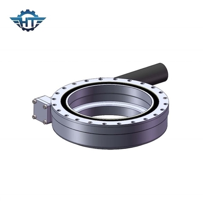 IP66 Enclosed Long Life Hydraulic Worm Gear Slew Drive For Spider Mounted Platform