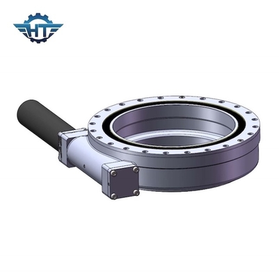 IP66 Enclosed Long Life Hydraulic Worm Gear Slew Drive For Spider Mounted Platform