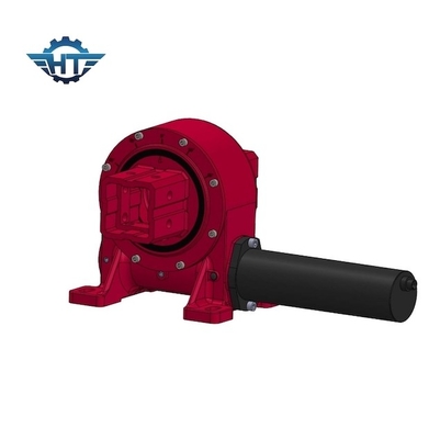 High Torque IP66 Vertical Single Worm Gear With 220V Gear Motor For Parabolic Station
