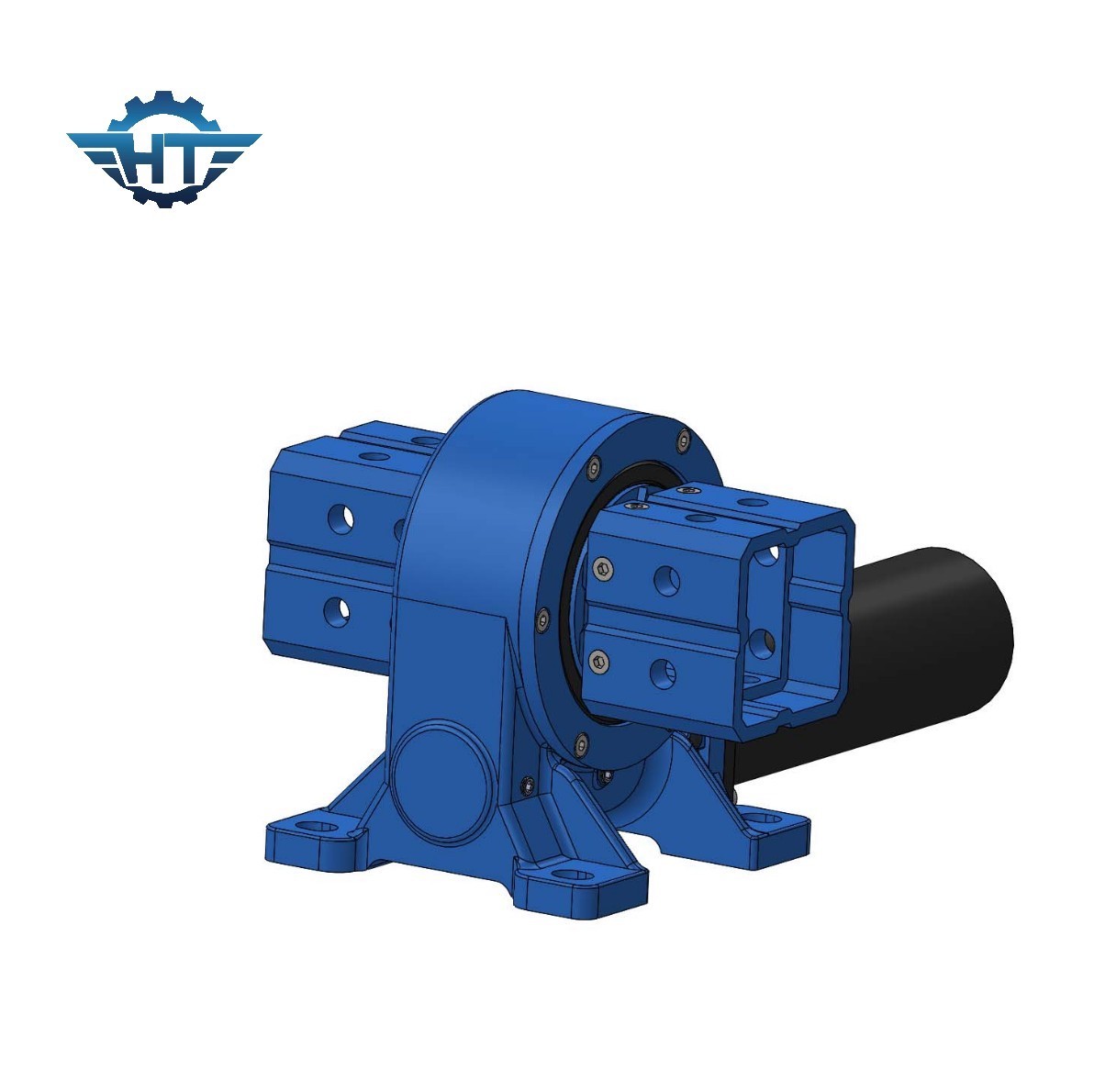 Torque 800Nm Helical Gear Single Axis Solar Tracking Slewing Drive