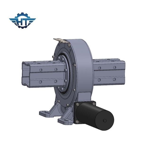 VE7 Vertical Single Axis Slewing Drive For Automatic PV Solar Tracking ...