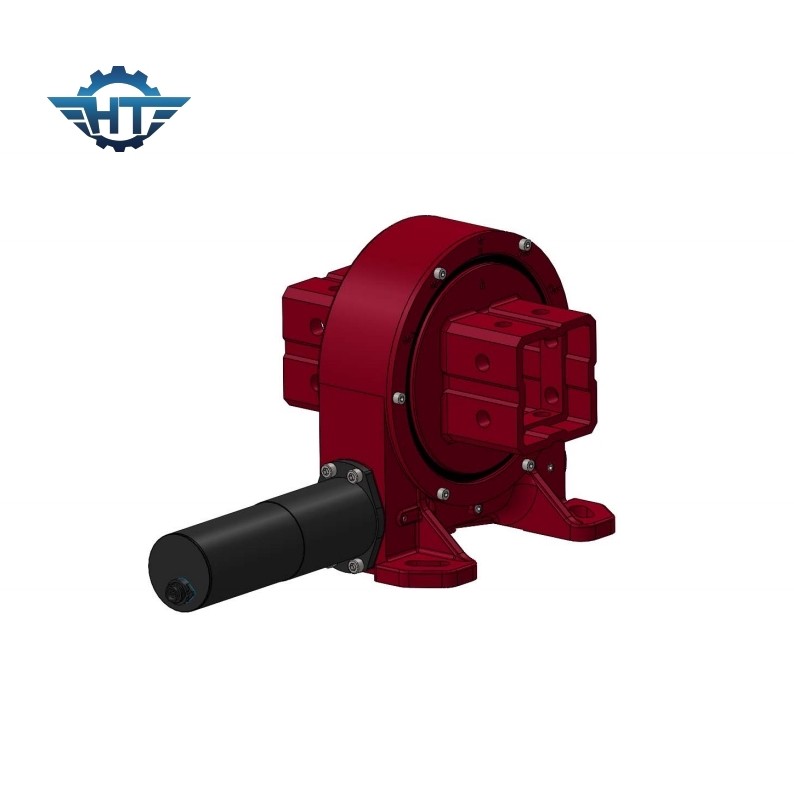 Envelope Worm Gear VE7 24vdc Motor Horizontal Slewing Drive For Solar ...