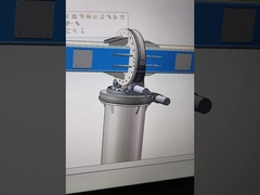 IP66 Slewing Drive for Sun Tracking System with Two Degrees of Freedom