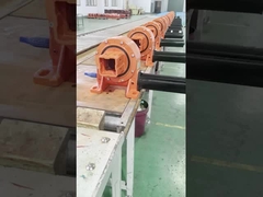 VE Vertical C5 Coating Solar Slew Drive With Double Enveloping Worm For PV Trackers