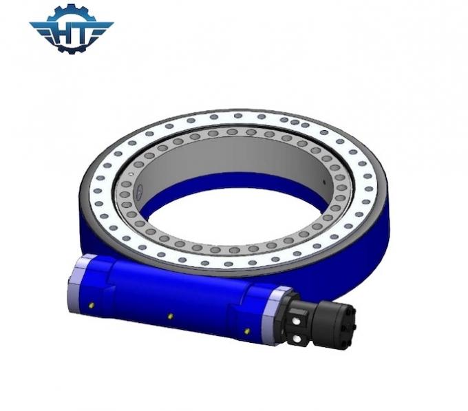 Single Axis 9 Inch Vertical Worm Gear Slew Drive With High Accuracy For ...
